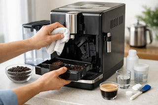 Kaffeevollautomat reinigen - Anleitung
