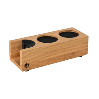 Eureka Tamper Station Eiche Double - Kaffeewelt