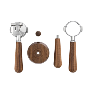 Wiedemann Griffset essential für Rocket R NINE ONE Siebträger Maschine, Nussbaum 1002009 - Kaffeewelt